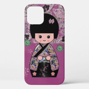 Blossom Kokeshi iPhone 12 Case