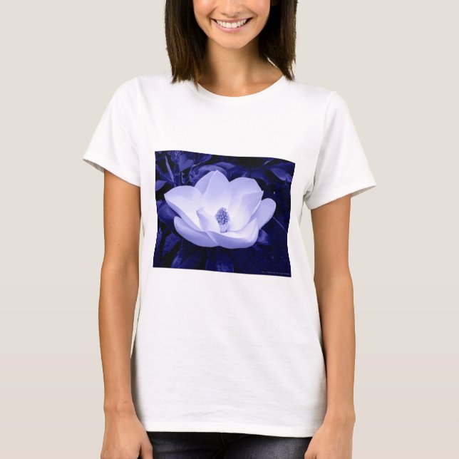 Blossom Magnolia Flower T-Shirt (Front)