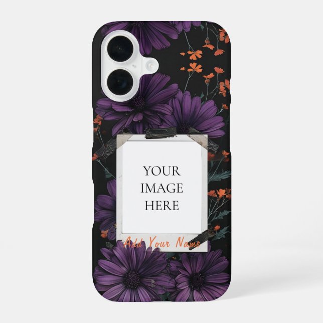 Blossom & Memories iPhone 16 Case (Back)