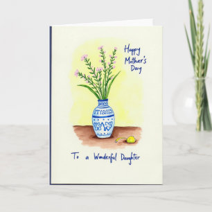 Blossom Mothers Day Daughter Card