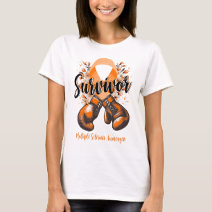 Blossom Multiple Sclerosis Warrior Survivor T-Shirt