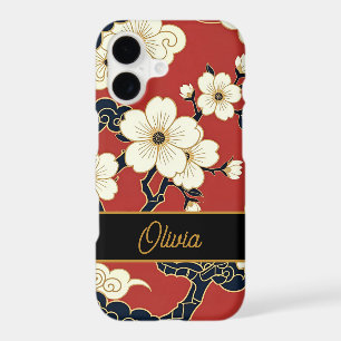 Blossom Nouveau Floral Custom iPhone Case