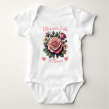 Blossom of Inspiration Baby Bodysuit