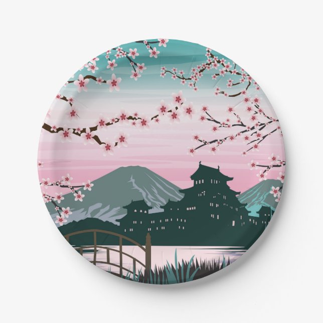 Blossom Paper Plate (Front)