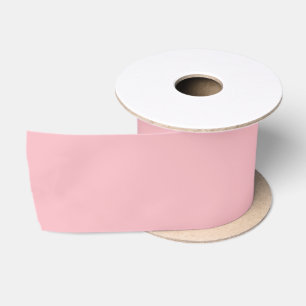 Blossom Pink Solid Colour Satin Ribbon