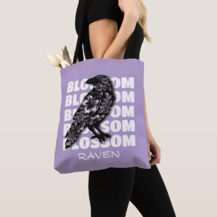 Blossom Raven – Blütenrabe Tote Bag