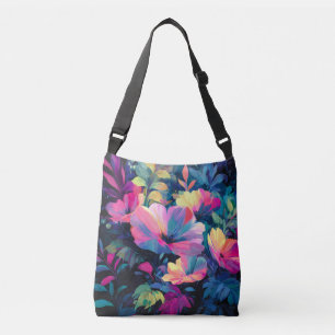 Blossom Rush Spring Floral Garden Crossbody Bag