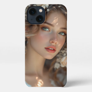 Blossom Seraph – Angel of Spring Grace iPhone 13 Case