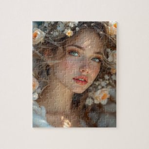 Blossom Seraph – Angel of Spring Grace Jigsaw Puzzle