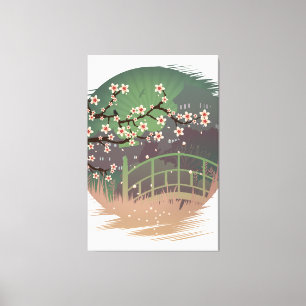 Blossom Sundown Canvas Print