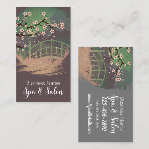 Blossom Sundown Spa and Salon Business Card