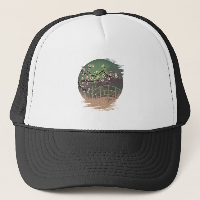 Blossom Sundown Trucker Hat (Front)