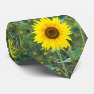 Blossom Sunflower Wildflower Tie