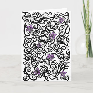 Blossom Tattoo  - birthday greetings card