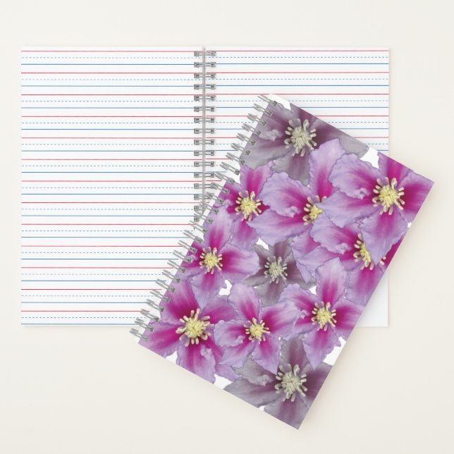 Blossom Thoughts – Pink Floral Notebook (Inside)