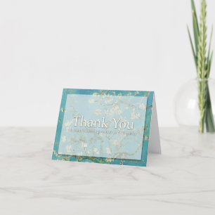 Blossom Van Gogh Sympathy Thank You Note card