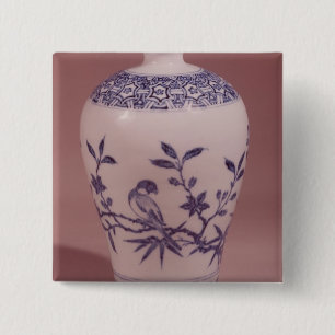 Blossom vase, Ming dynasty 15 Cm Square Badge