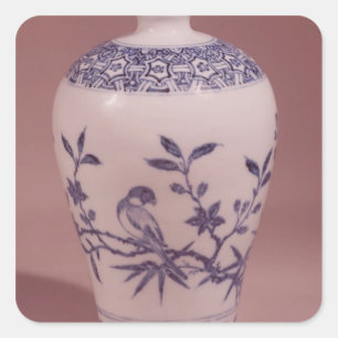 Blossom vase, Ming dynasty Square Sticker