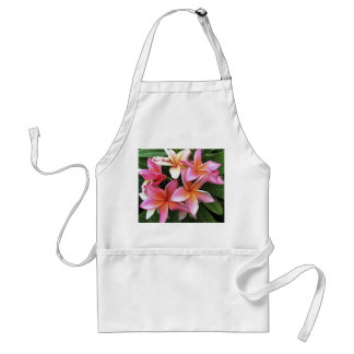 Blossom Wreath Of Pale Pink Frangipani Standard Apron