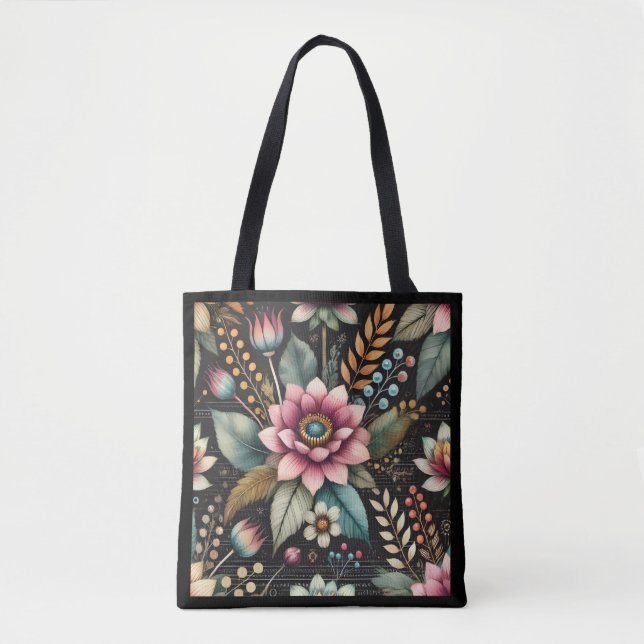 Blossomed Beauty Tote Bag (Front)