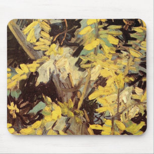 Blossoming Acacia Branches by Vincent van Gogh Mouse Mat
