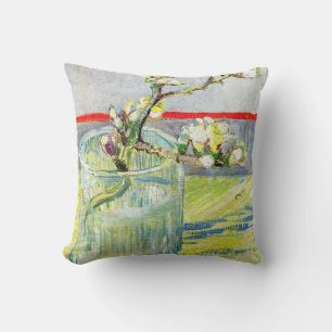 Blossoming Almond Branch by Vincent van Gogh Cushion