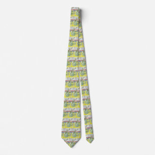 Blossoming Almond Branch by Vincent van Gogh Tie