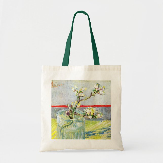 Blossoming Almond Branch by Vincent van Gogh Tote Bag (Front)