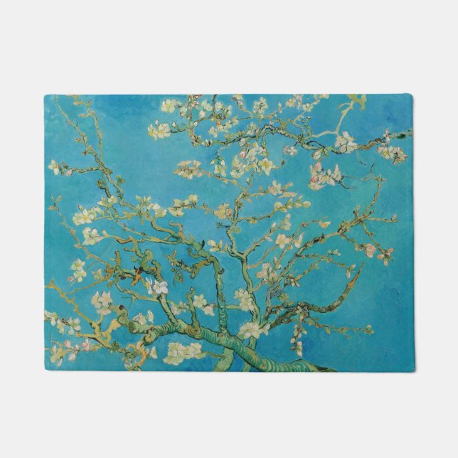 Blossoming Almond Tree by Van Gogh Doormat (Front)
