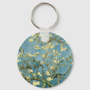 Blossoming Almond Tree by Van Gogh Key Ring