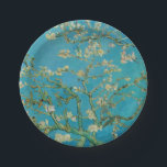 Blossoming Almond Tree by Van Gogh Paper Plate<br><div class="desc">Blossoming Almond Tree by Van Gogh.
Please visit my store for more interesting design and more colour choice.
=> zazzle.com/iwheels*</div>