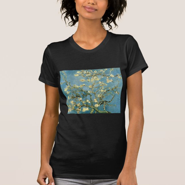 Blossoming Almond Tree by Van Gogh T-Shirt (Front)
