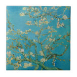 Blossoming Almond Tree by Van Gogh Tile<br><div class="desc">Blossoming Almond Tree by Van Gogh.
Please visit my store for more interesting design and more colour choice =>  zazzle.com/iwheels*</div>