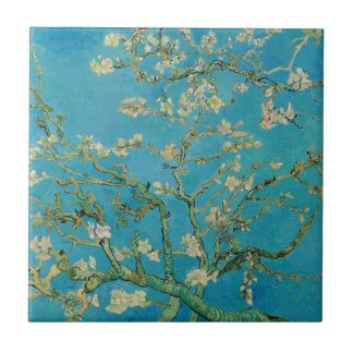 Blossoming Almond Tree by Van Gogh Tile