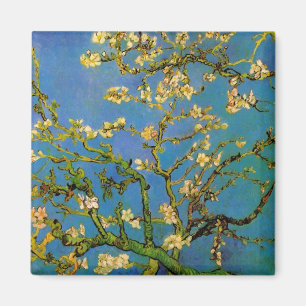 Blossoming Almond Tree by Vincent van Gogh Magnet