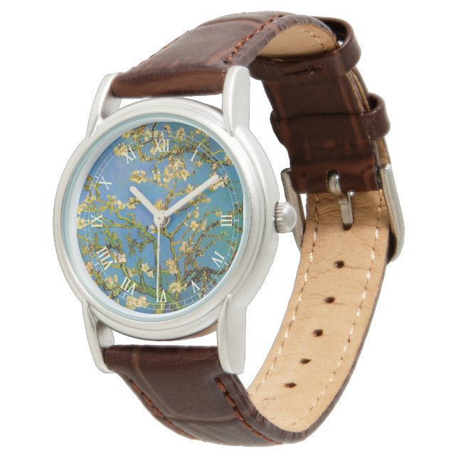 Blossoming Almond Tree by Vincent van Gogh Watch (Angled)