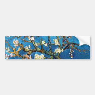 Blossoming Almond Tree Van Gogh Fine Art Bumper Sticker
