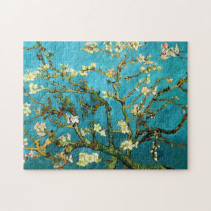 Blossoming Almond Tree Van Gogh Fine Art Jigsaw Puzzle
