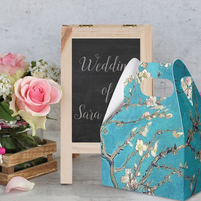 Blossoming Almond Tree Van Gogh Wedding Favour Box (Creator Uploaded)
