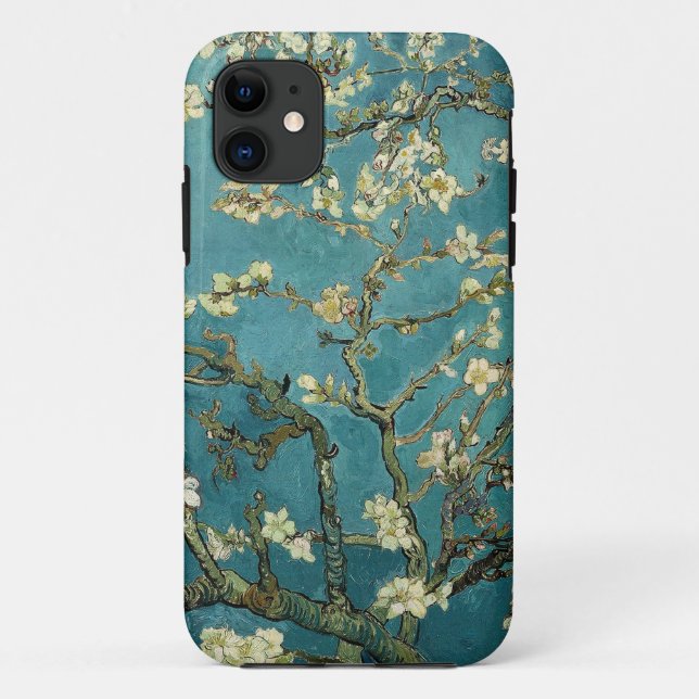 Blossoming Almond Tree, Vincent van Gogh. Case-Mate iPhone Case (Back)
