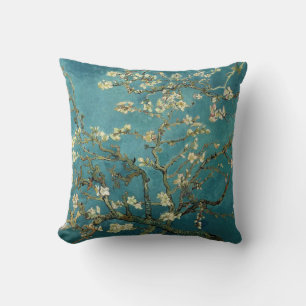 Blossoming Almond Tree, Vincent van Gogh. Cushion