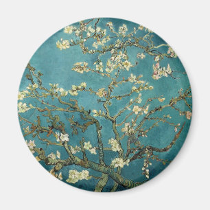Blossoming Almond Tree, Vincent van Gogh. Magnet