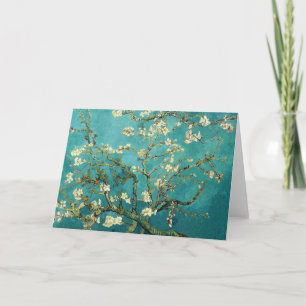 Blossoming Almond Tree Vintage Floral Van Gogh Card