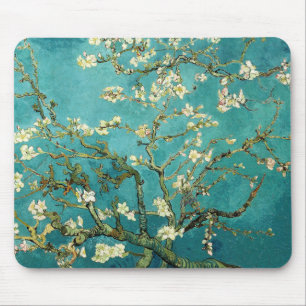 Blossoming Almond Tree Vintage Floral Van Gogh Mouse Mat