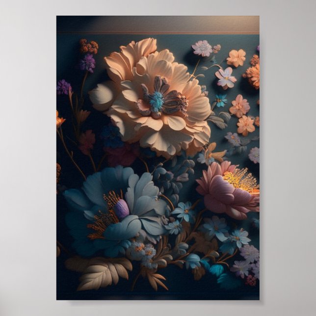 Blossoming Beauty Poster (Front)