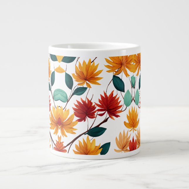 Blossoming Branches - Speciality Jumbo Mug Design (Front)