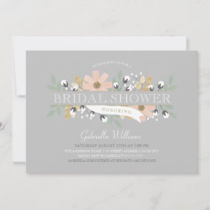 Blossoming Bridal Shower Invitation