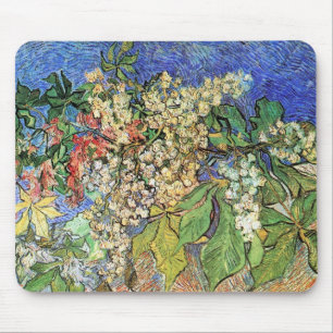 Blossoming Chestnut Branches by Vincent van Gogh Mouse Mat