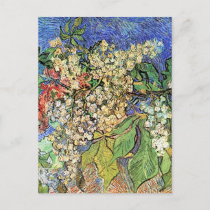 Blossoming Chestnut Branches by Vincent van Gogh Postcard