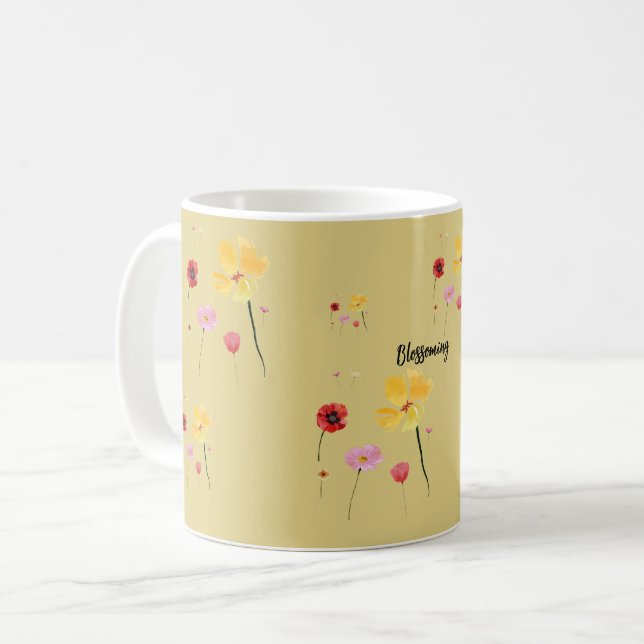 Blossoming Coffee Mug (Front Left)